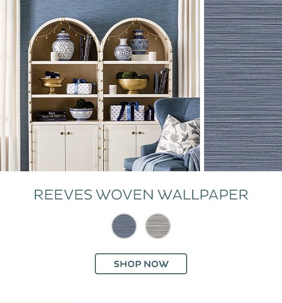 Reeves Woven Wallpaper | Shop Now