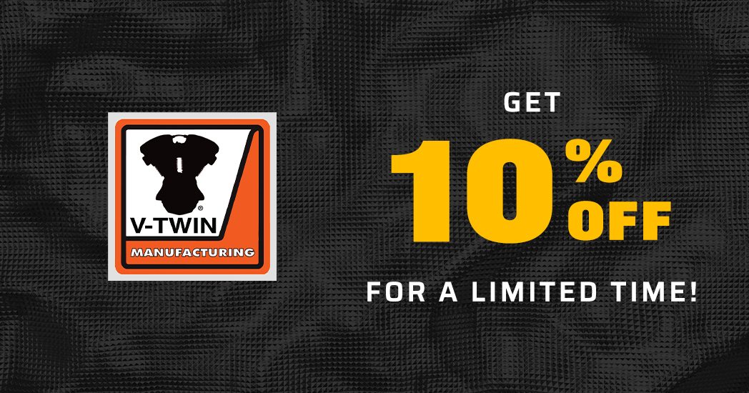 10% off V-Twin