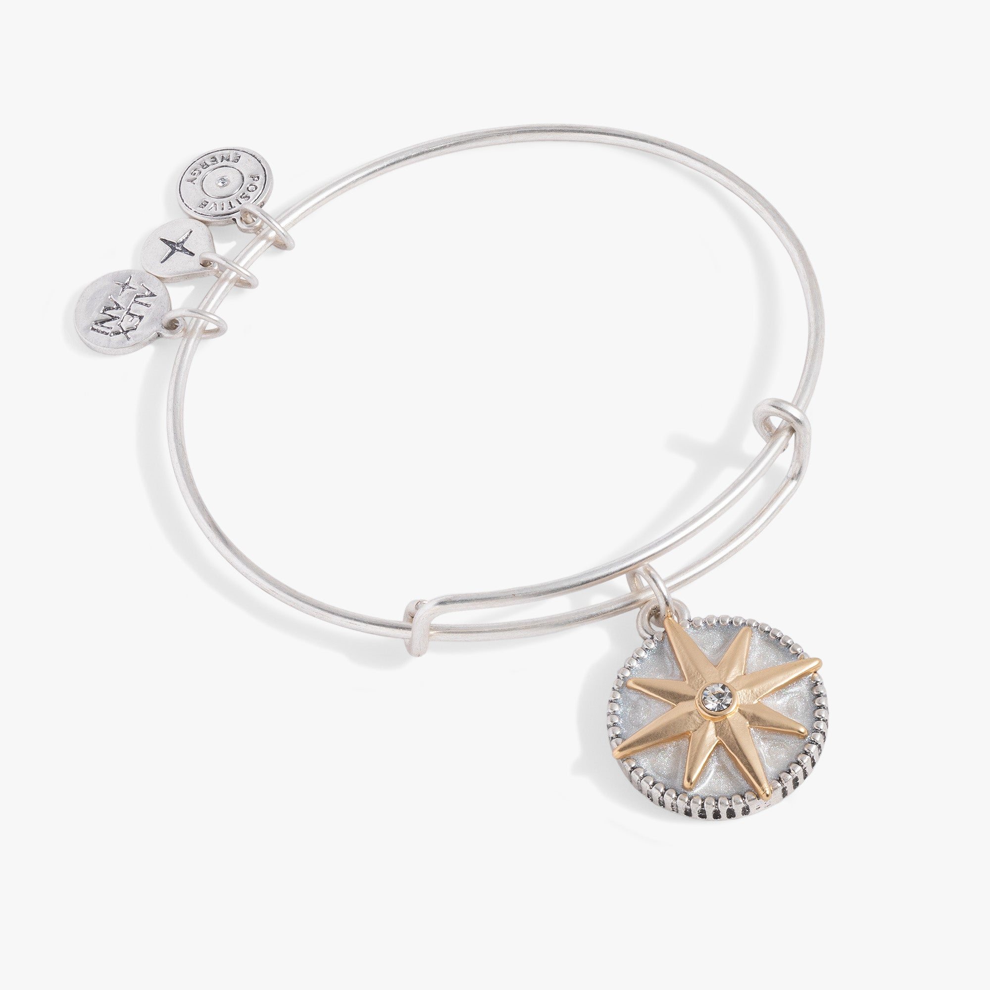 Image of Compass Charm Bangle