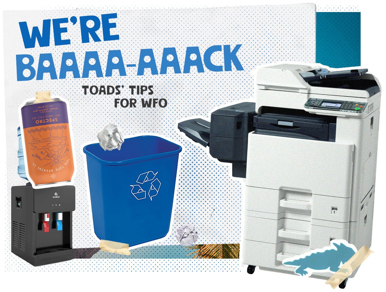 We're Baaaa-aaack. Here's our tips for returning to the office
