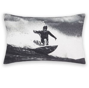 SURF PRINT PILLOW