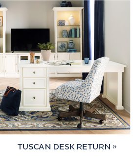 Tuscan Desk Return