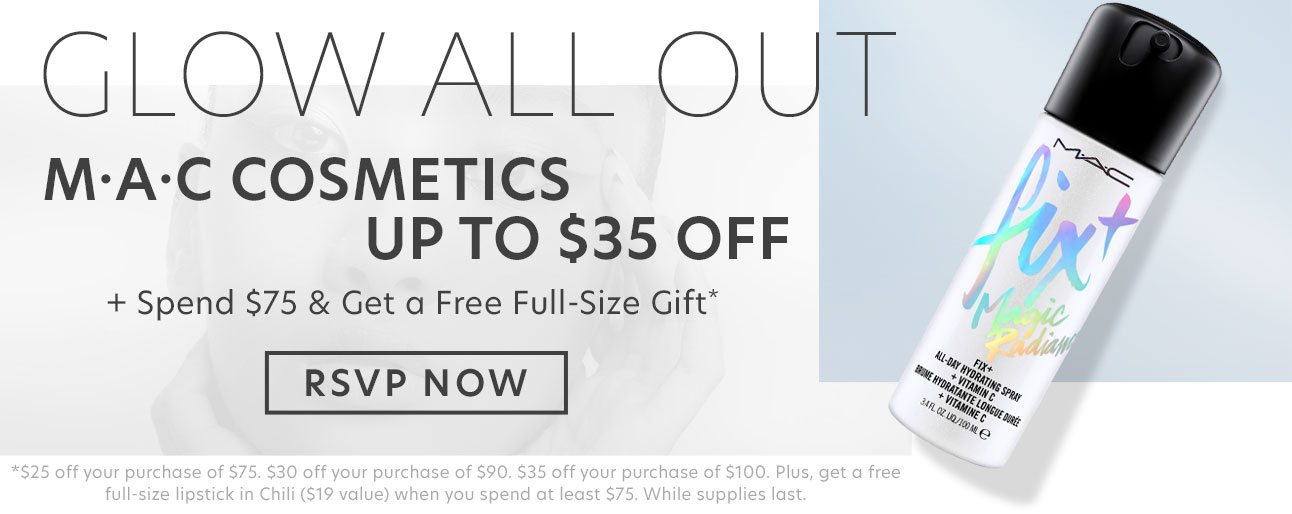 Up to $35 Off MAC Cosmetics