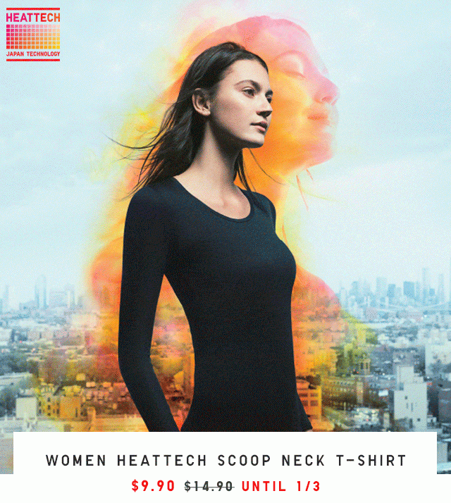 HEATTECH T-SHIRT $9.90