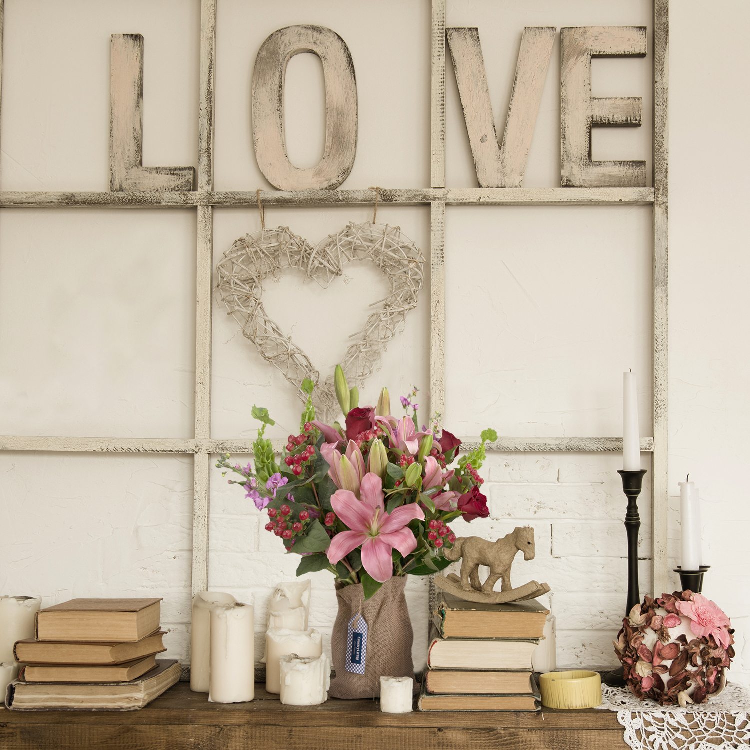 Need a Last Minute V-Day Gift? The Country Living Floral Collection Ships Overnight