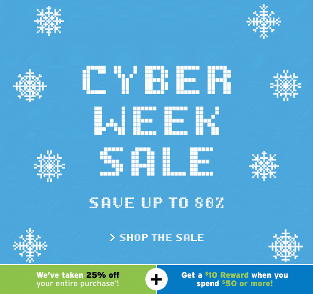 Cyber Week Sale - Click to shop the sale