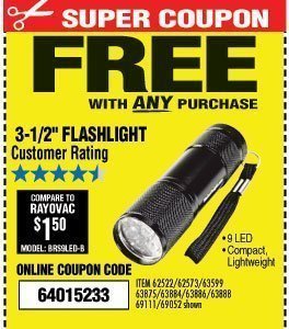 3-1/2 in. Mini Flashlight