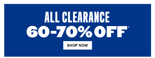 All Clearance 60-70% Off