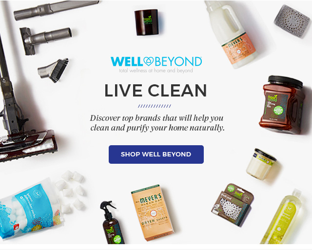 Live Clean | Shop Well Beyond