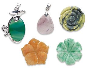 New Gemstone Pendants and Focals