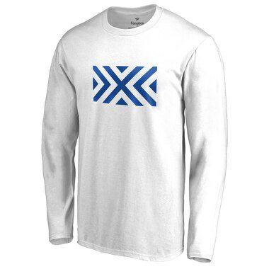 Fanatics Branded New York Excelsior White Team Identity Long Sleeve T-Shirt