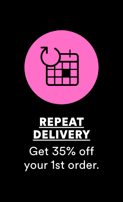 35% OFF your first Repeat Delivery order