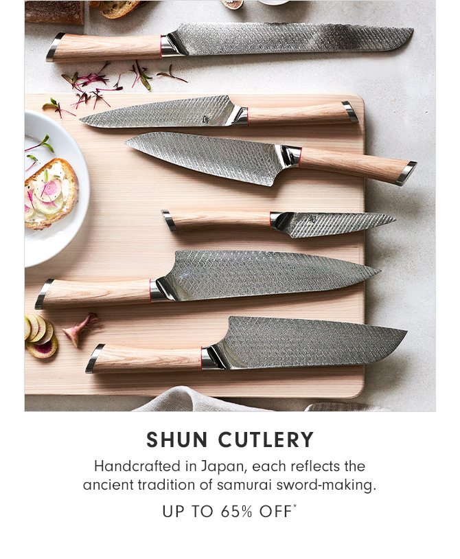 SHUN CUTLERY - UP TO 65% OFF*