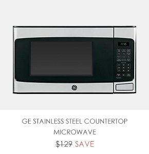 Shop GE Stainless Steel Countertop Microwave