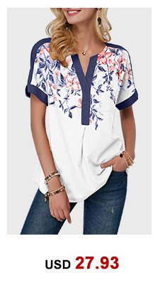 Floral Print Contrast Piping Split Neck Blouse