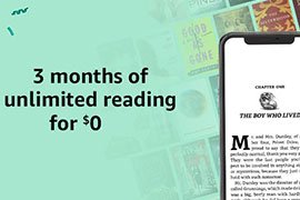 3 Months of Kindle Unlimited Membership