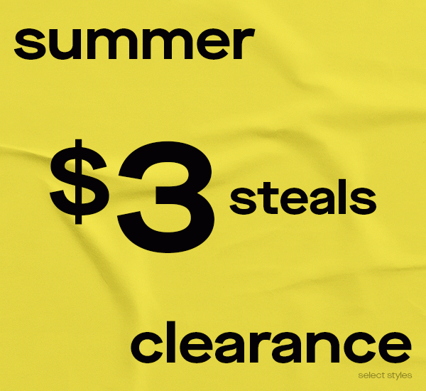 summer clearance steals