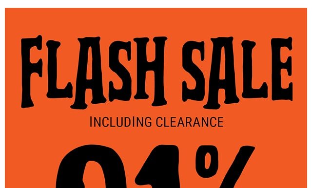 Flash Sale Including Clearance 31% Off