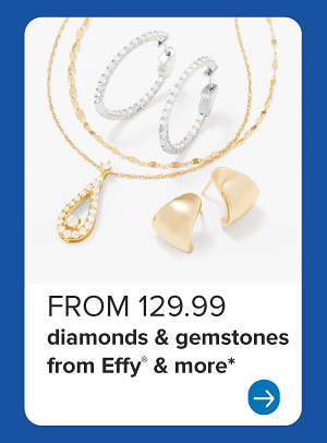 Gold and diamond jewelry. From 12.99 diamonds and gemstones from Effy and more.