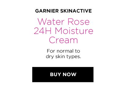 GARNIER SKINACTIVE - Water Rose 24H Moisture Cream - For normal to dry skin types. - BUY NOW