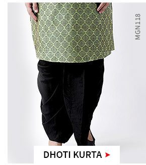 Men's Dhoti Kutra for Morning Weddings. Buy!