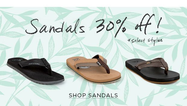30% Off Sandals