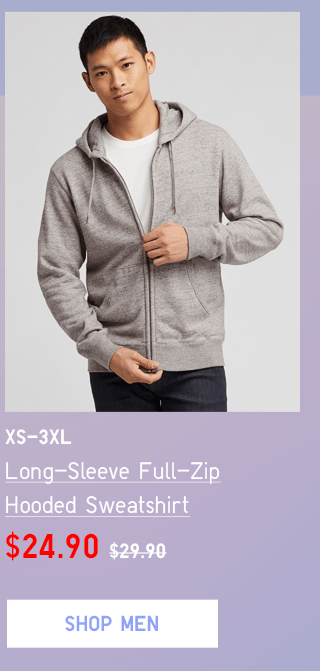 BODY14 - MEN SWEAT LONG-SLEEVE FULL-ZIP HOODIE