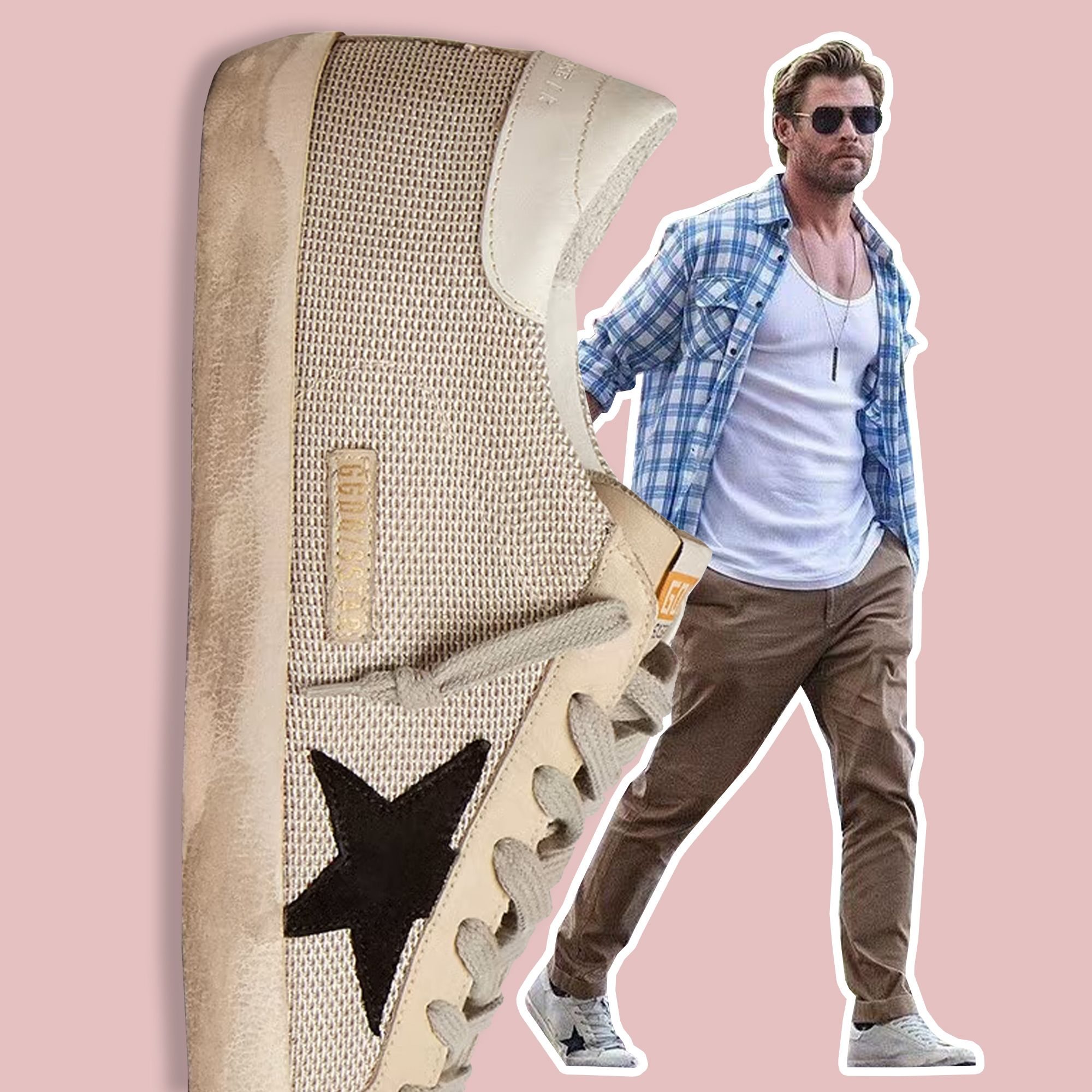 How to Buy Chris Hemsworth's Golden Goose Sneakers