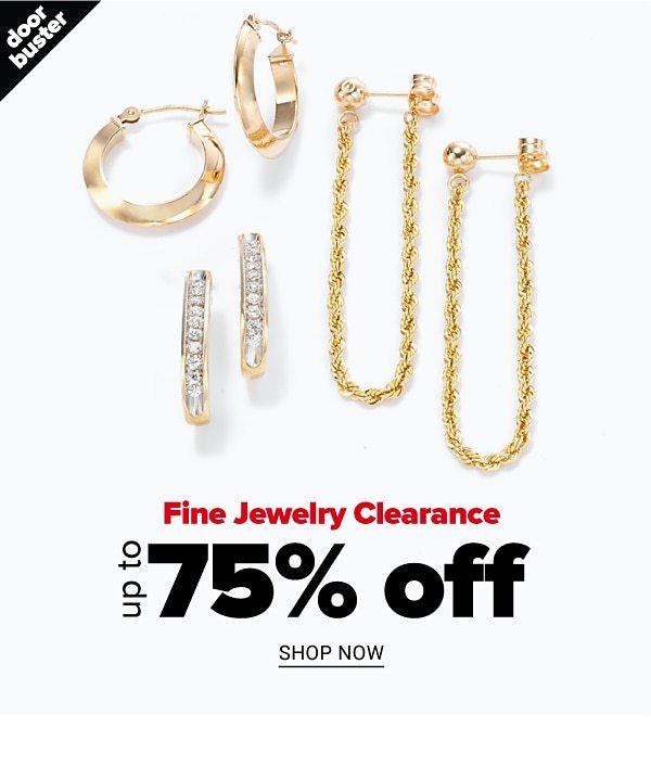 Up to 75% off fine jewelry clearance - Shop Now