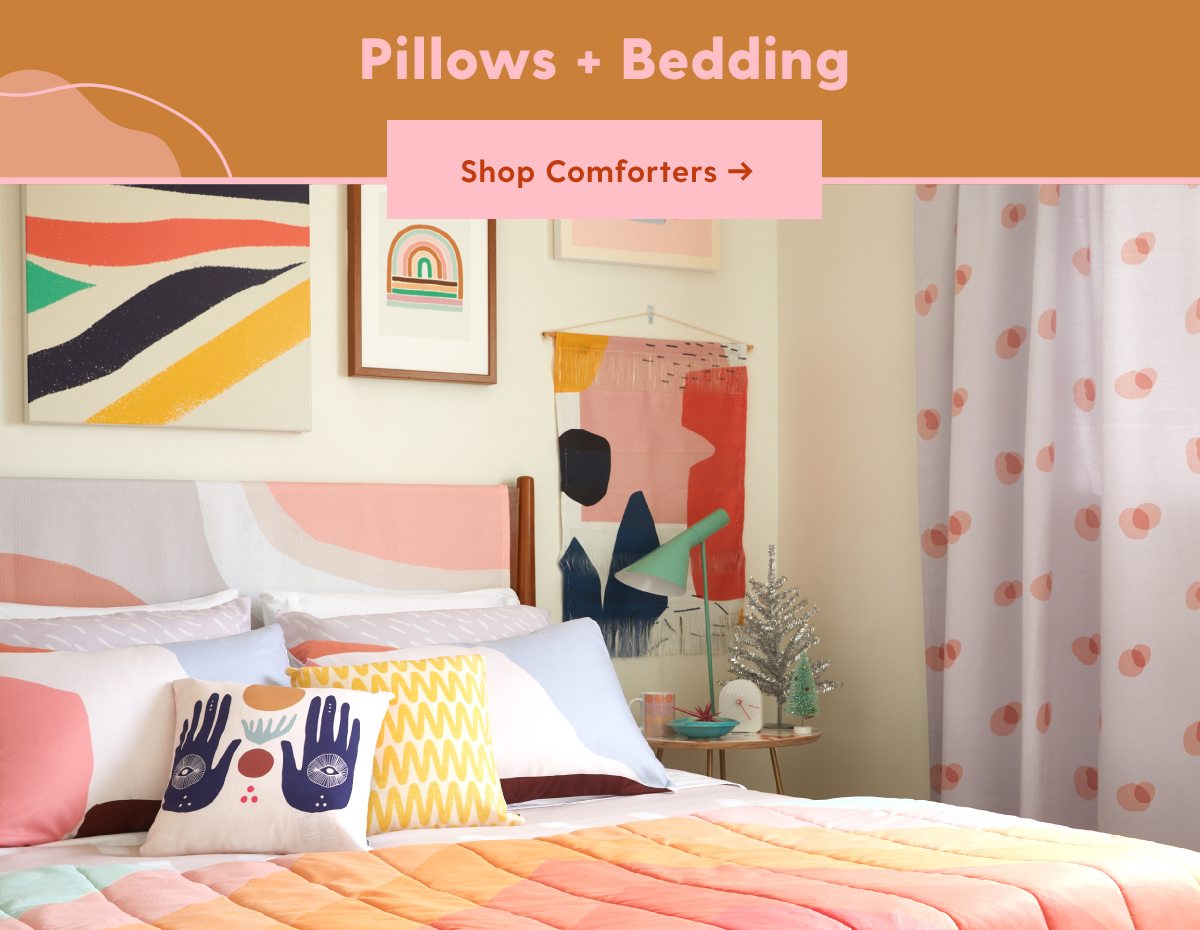 Pillows & Bedding Shop Comforters