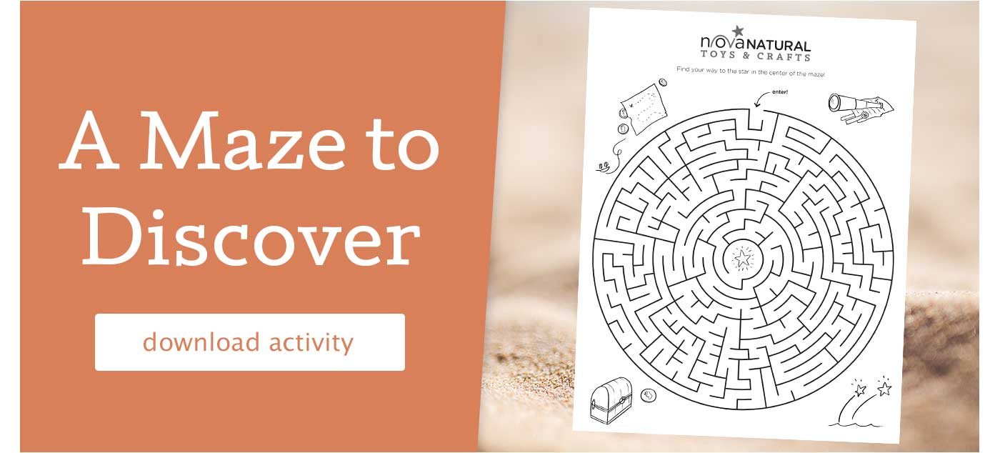a maze to discover