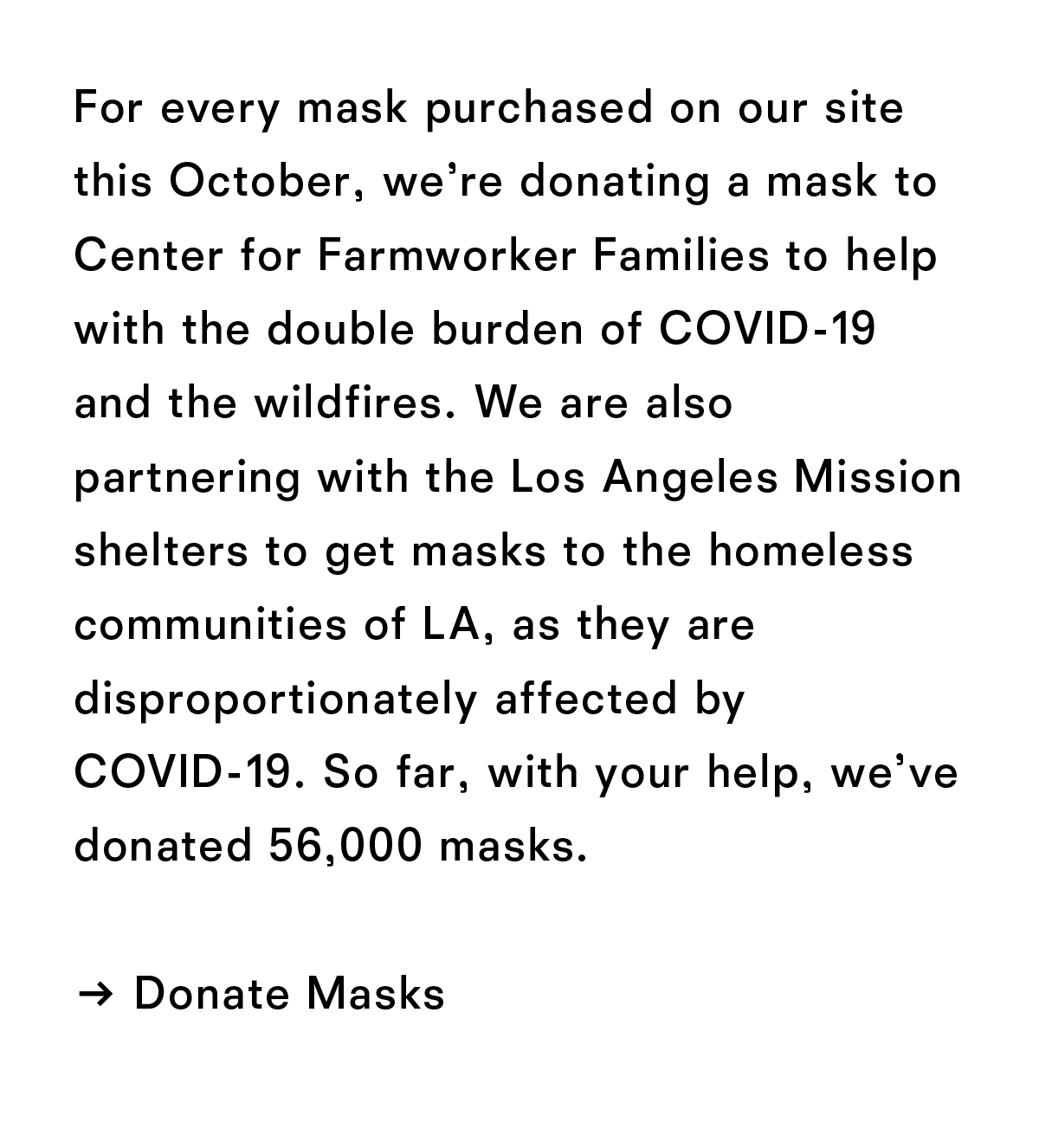 Donate Masks