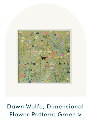 Dawn Wolfe Dimensional Flower Pattern