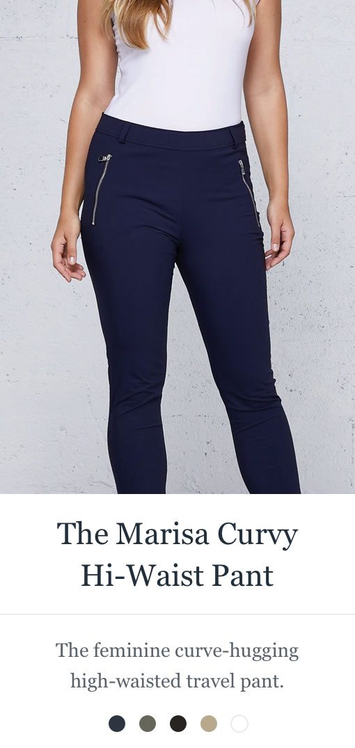 Shop the Marisa Curvy Hi-Waist Pant