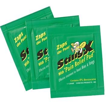 Sting-X Pain Relief Pads