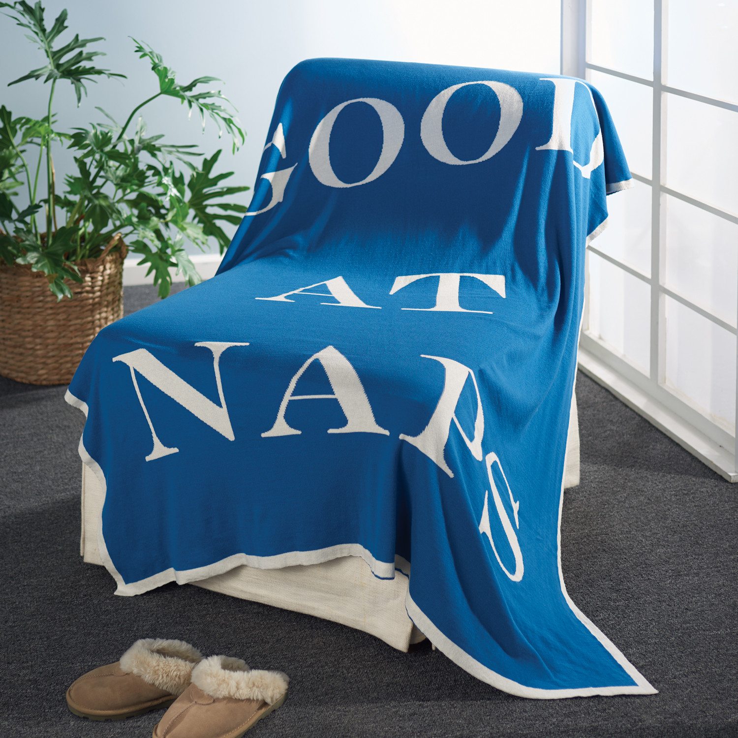 Good at Naps Throw Blanket