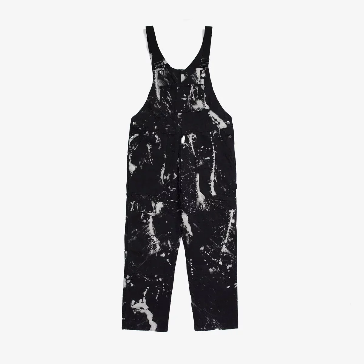 SNS Seasonals Bleached Denim Dungarees