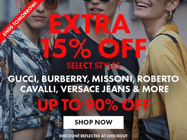 Extra 15% Off Select Styles