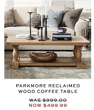 PARKMORE RECLAIMED WOOD COFFEE TABLE