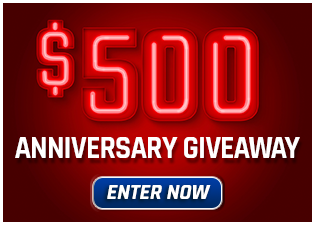 $500 Anniversary Giveaway