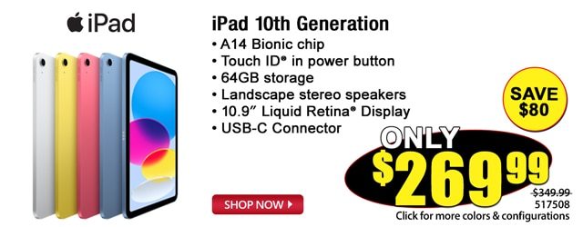 iPad - Shop now