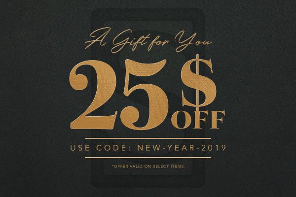 Use code: NEW-YEAR-2019