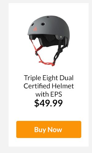Triple Eight Dual Certified Helmet with EPS