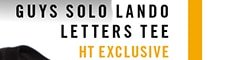Guys Solo Lando Letters Tee