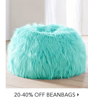20-40% off beanbags