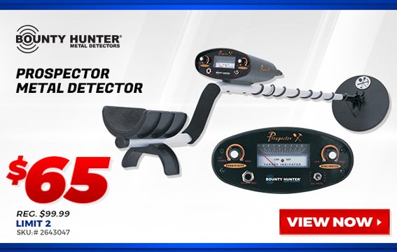 Bounty Hunter Prospector Metal Detector