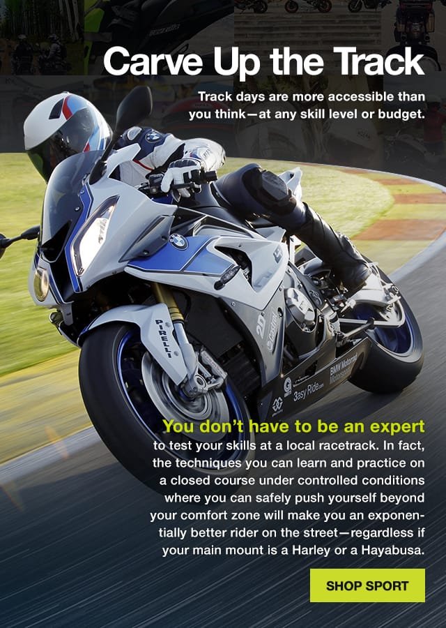 Carve Up the Track - Track days are more accessible than you think—at any skill level or budget. - Shop Sport