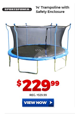 Sportspower 14' Trampoline with Safety Enclosure