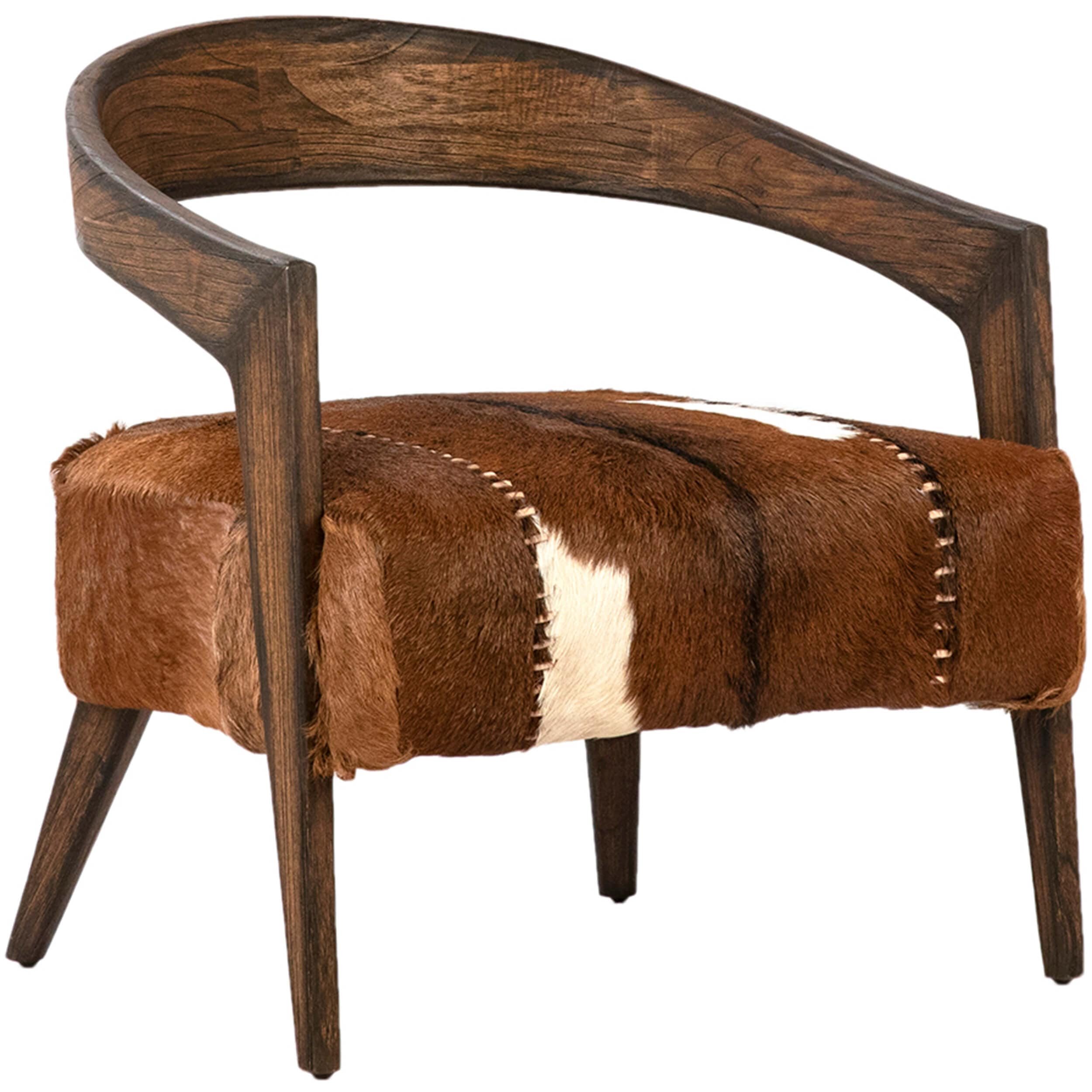 Image of Liara Occasional Chair, Natural Brown