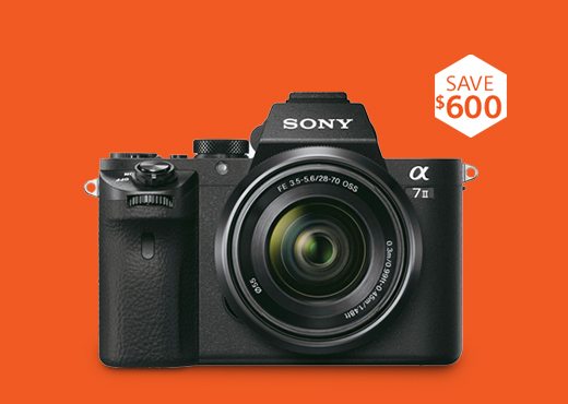 SAVE $600 | Alpha 7 II Camera